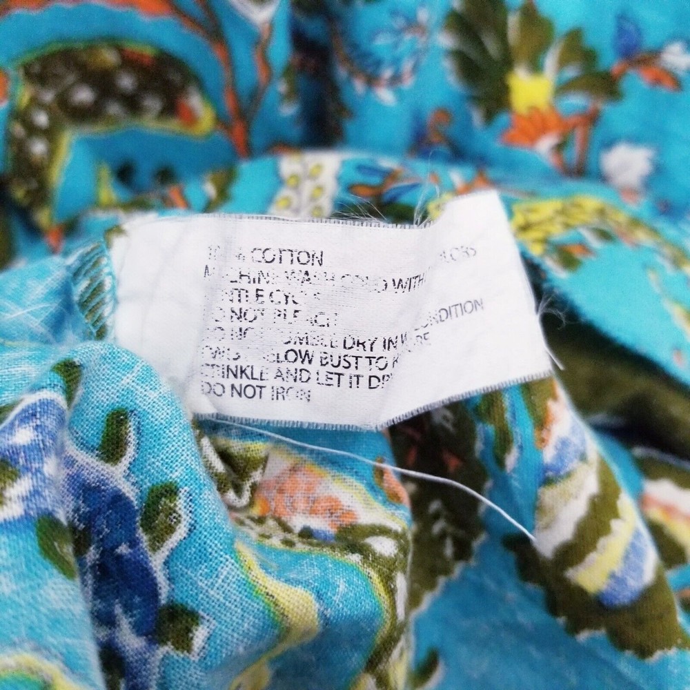 Zoey Beth Floral Paisley Dress Women Size Medium - Picture 5 of 16
